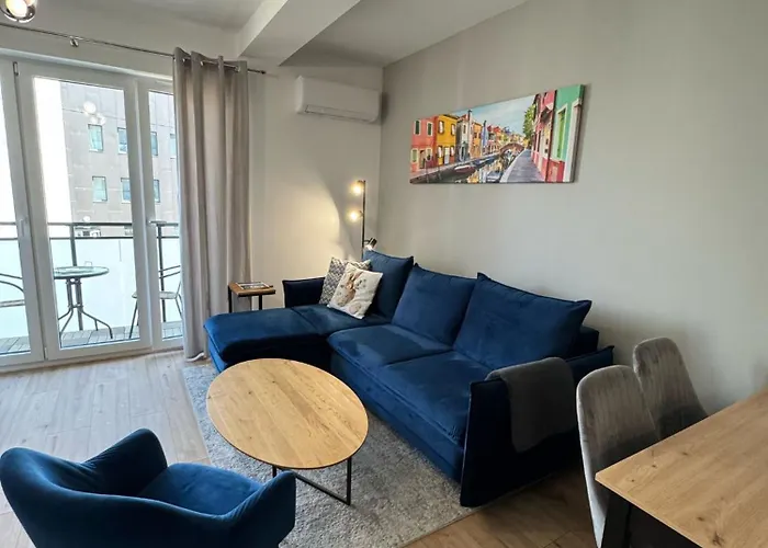 Apartament Wesola By Stay&Rest - Nowoczesnosc W Centrum Z Balkonem